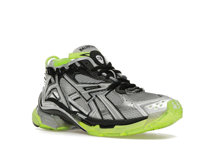 Balenciaga Runner White Neon Yellow