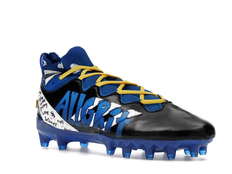 Amon-Ra St. Brown "My Cause My Cleats" Game-Worn, Signed Cleats & Jersey Bundle (Size 12)
