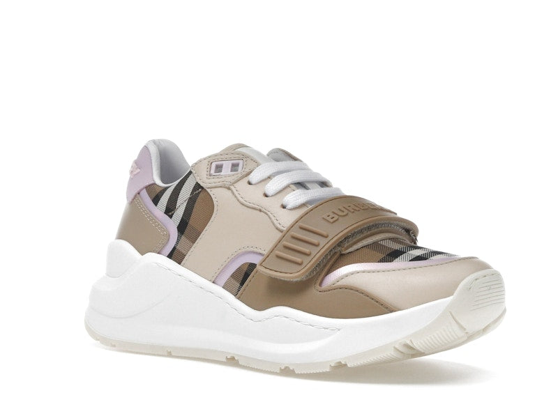 Burberry Ramsey Vintage Check Sneaker Beige Taupe Brown (Women's)