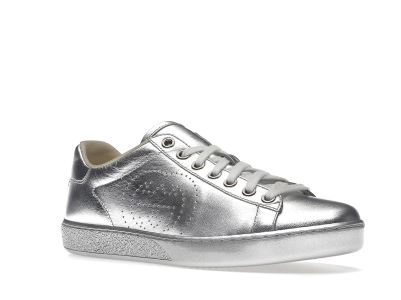 Gucci Ace Metallic Silver (Women's)