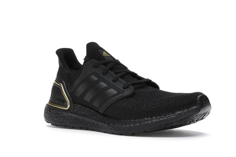 adidas Ultra Boost 20 Core Black Gold Metallic