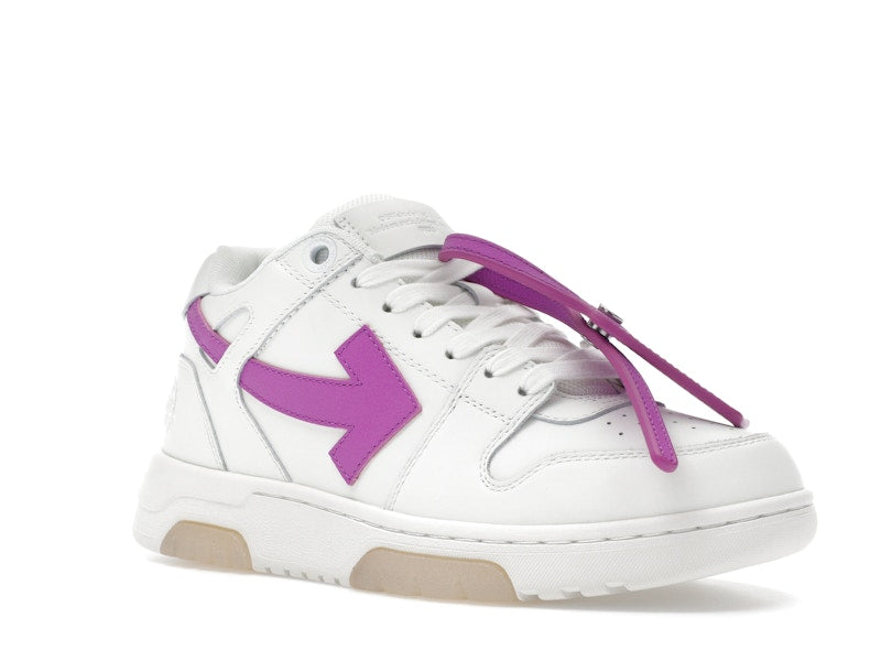 OFF-WHITE Out Of Office OOO Low Tops White Purple (Women's)