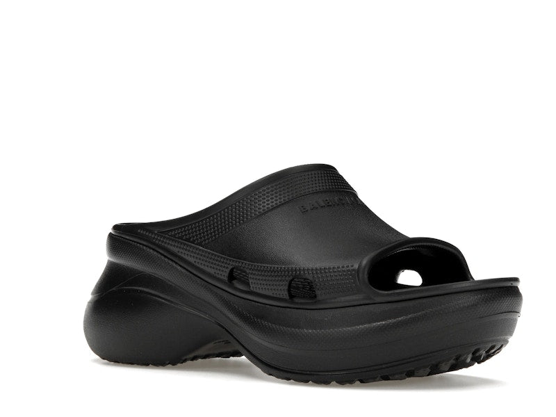 Balenciaga x Crocs Pool Slide Sandals Black (Women's)