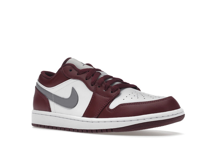 Jordan 1 Low White Bordeaux