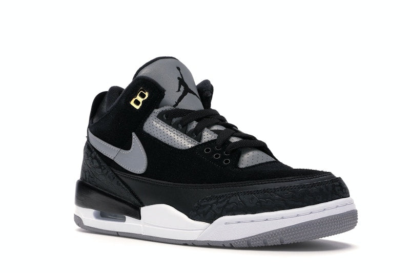 Jordan 3 Retro Tinker Black Cement Gold