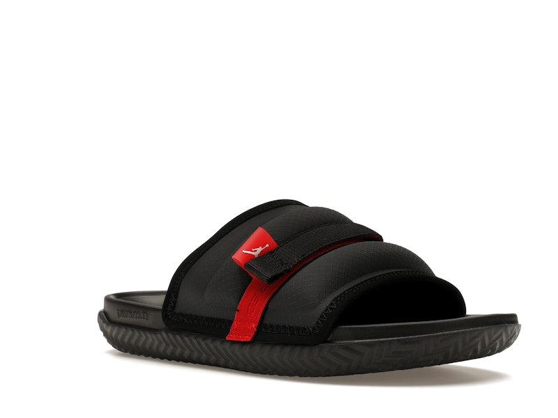 Jordan Super Play Slide Black University Red