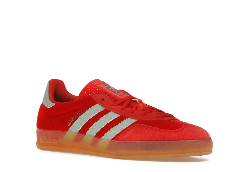 adidas Gazelle Indoor Better Scarlet Hazy Green (Women's)