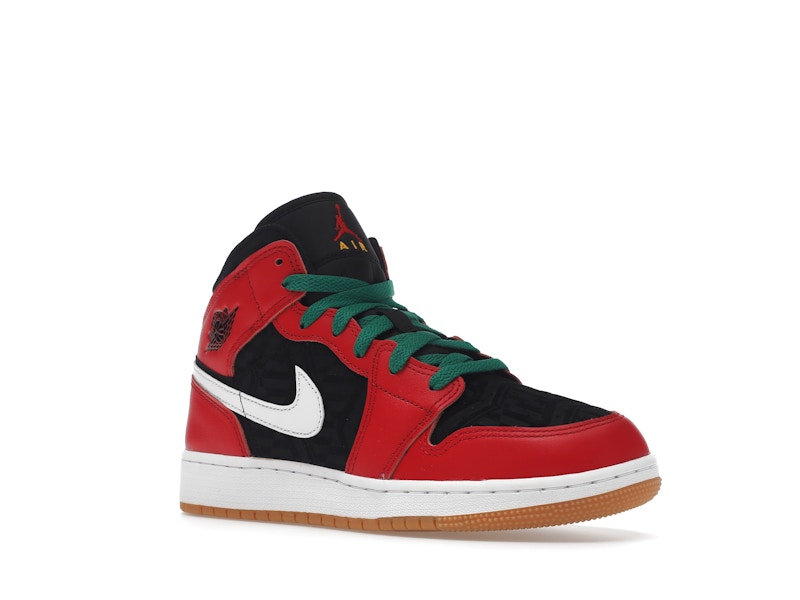 Jordan 1 Mid SE Christmas (GS)