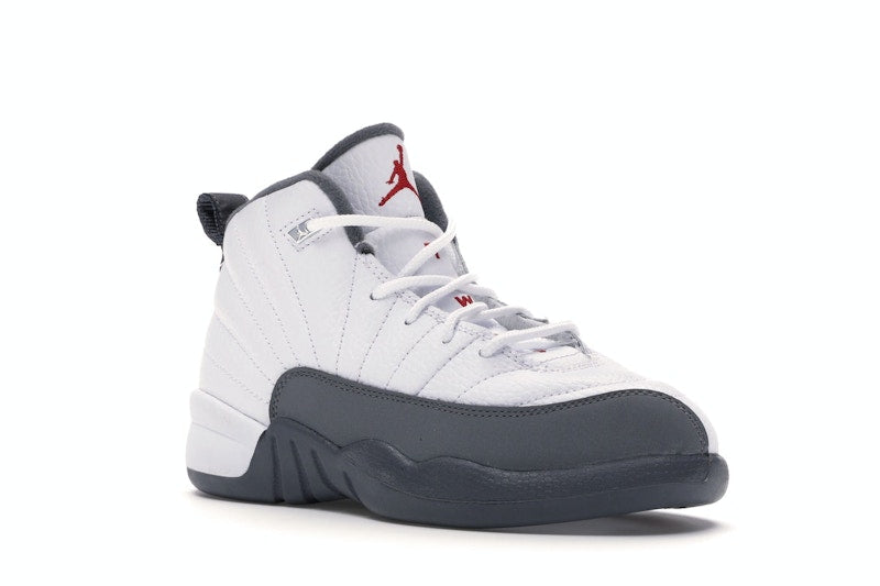 Jordan 12 Retro White Dark Grey (PS)
