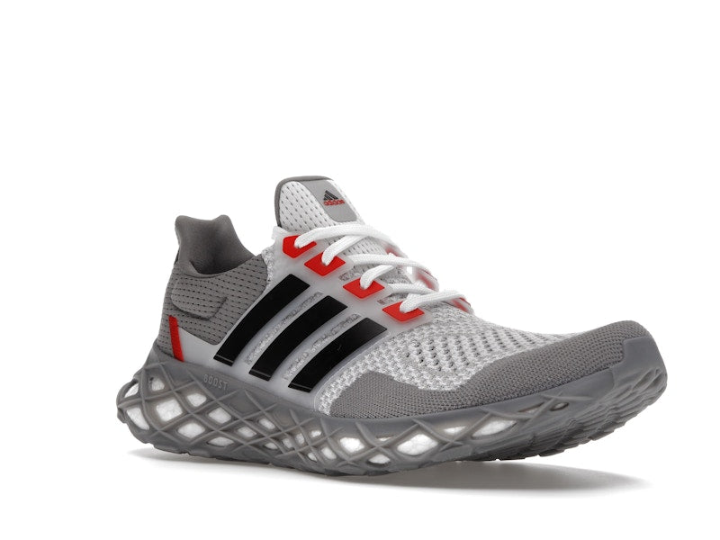 adidas Ultra Boost Web DNA Grey Vivid Red