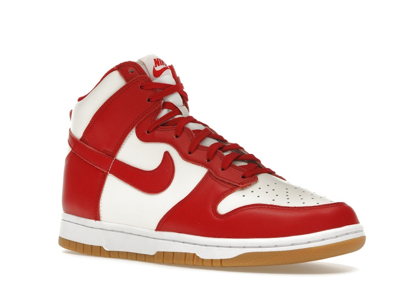 Nike Dunk High Sail Gym Red Gum (Women's)