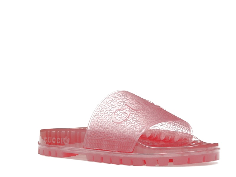 adidas x Gucci Adilette Slide Transparent Pink (Women's)