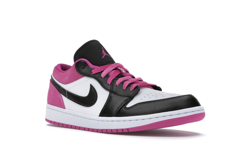 Jordan 1 Low Black Active Fuchsia
