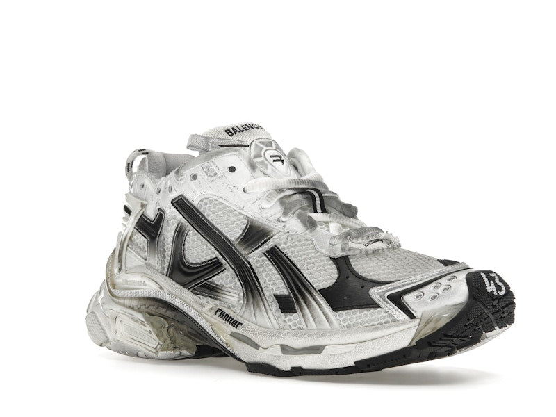 Balenciaga Runner White Black Gradient