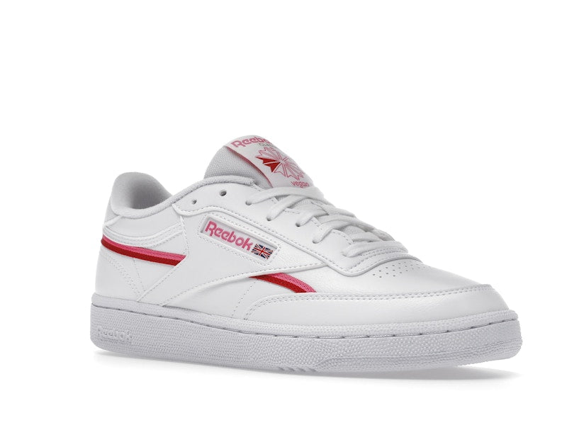 Reebok Club C 85 Vegan White Atomic Pink (Women's)