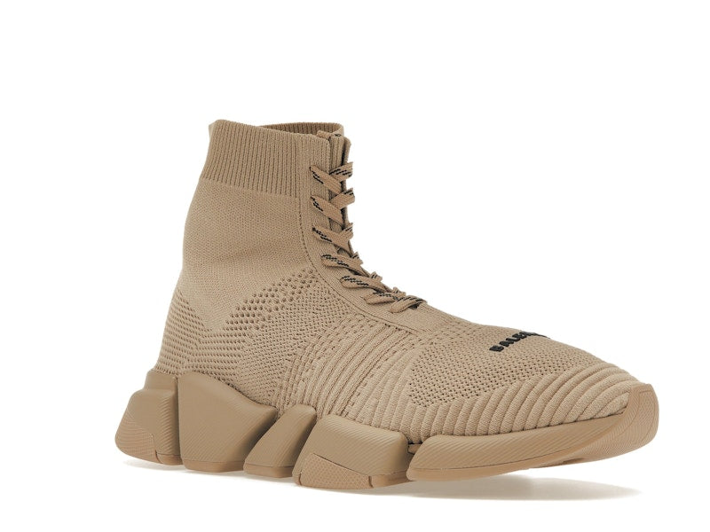 Balenciaga Speed 2.0 Lace Up Beige