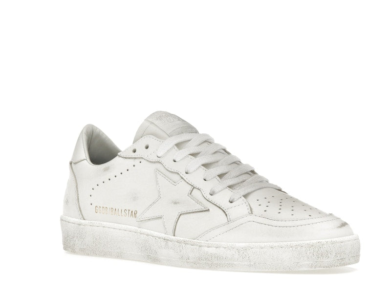 Golden Goose Ball Star Triple White