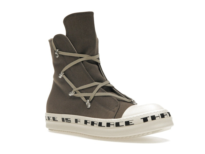 Rick Owens DRKSHDW Hexa High Dust Milk Black