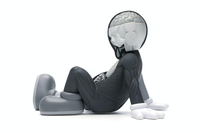 KAWS Resting Place Vinyl Figure Grey