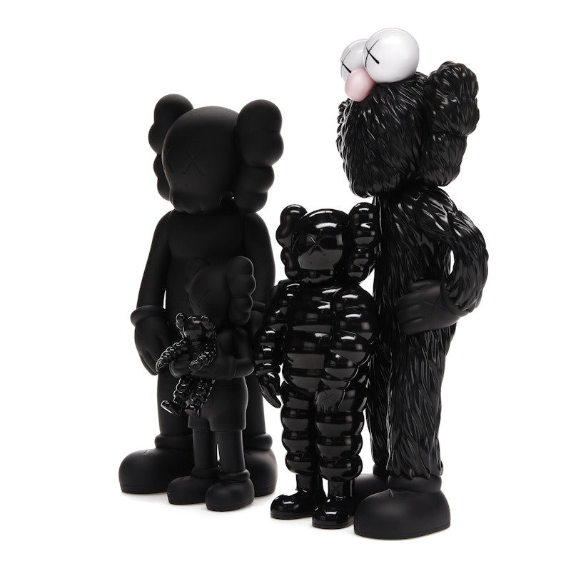 KAWS Family Vinyl Figures Black
