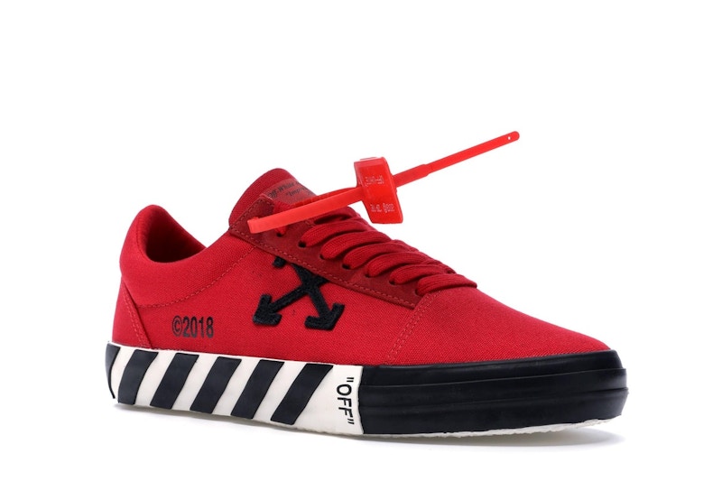 OFF-WHITE Vulc Low Red