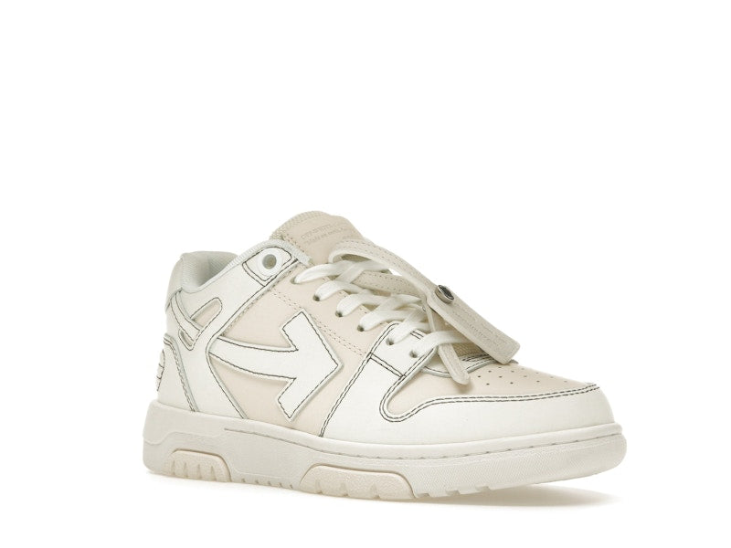 OFF-WHITE Out Of Office OOO Low Tops Cream White (Women's)