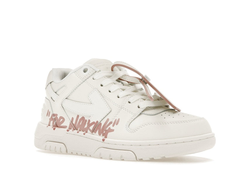 OFF-WHITE Out Of Office Low For Walking White Pink (Women's)