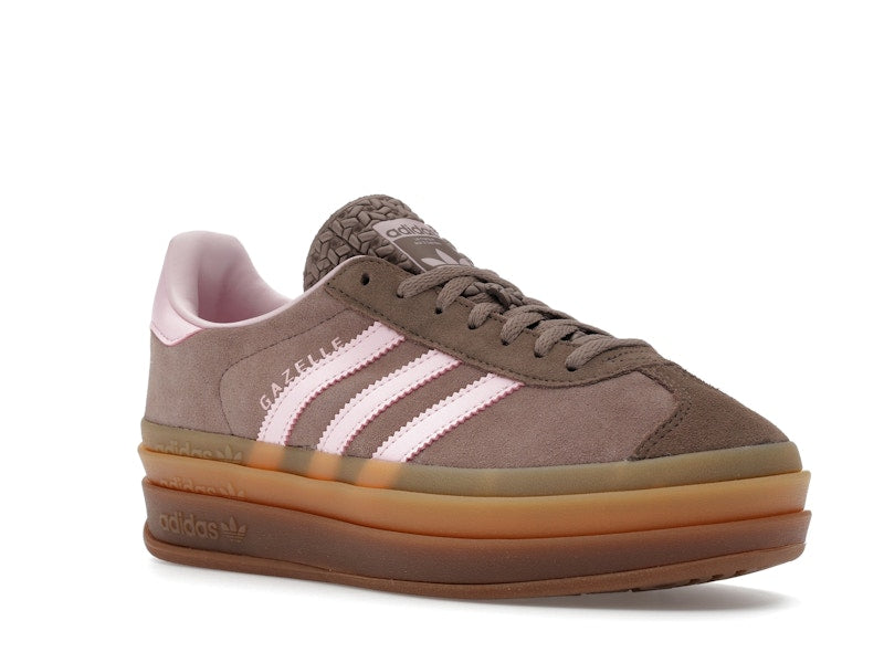 adidas Gazelle Bold Trace Brown Clear Pink (Women's)