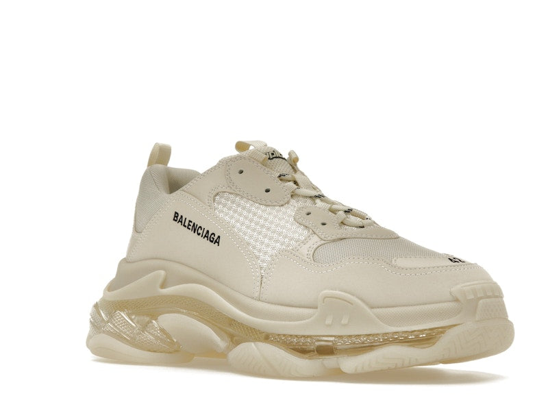 Balenciaga Triple S Clear Sole Beige