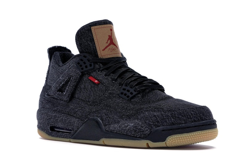 Jordan 4 Retro Levi's Black (Blank Tag)