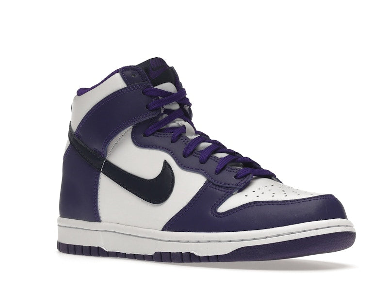 Nike Dunk High Electro Purple Midnight Navy (GS)