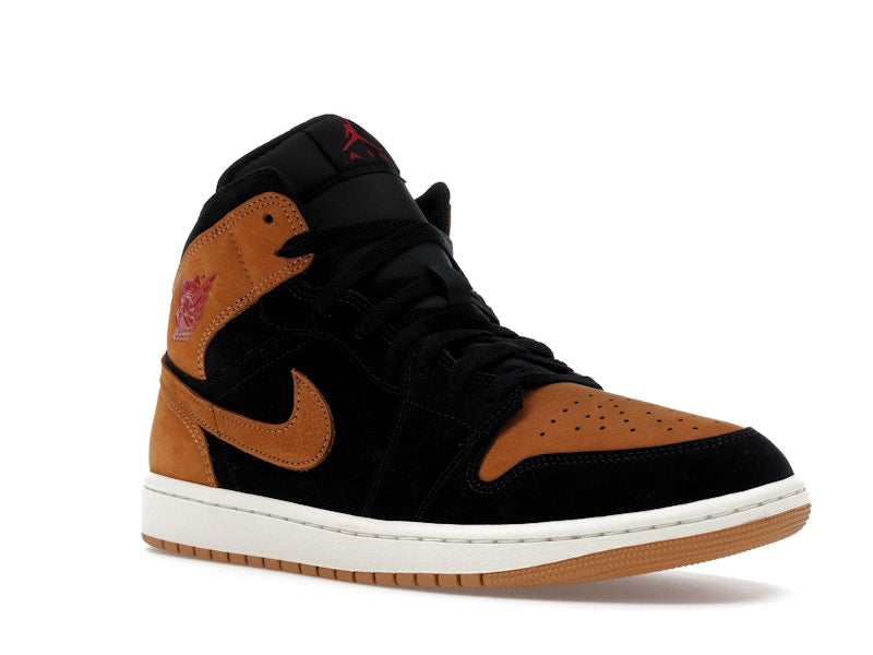 Jordan 1 Mid SE Black Flax