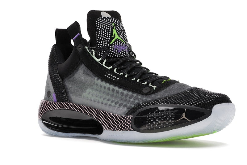 Jordan XXXIV Low Black Vapor Green Bleached Coral