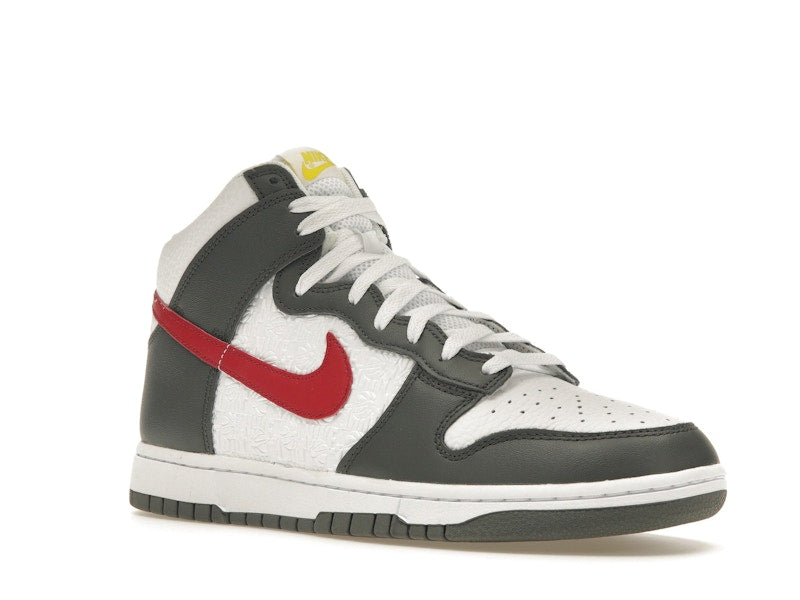 Nike Dunk High Embossed Basketball Grey Red