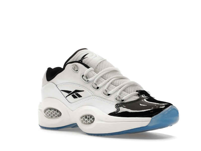 Reebok Question Low White Black Toe