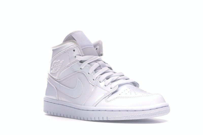 Jordan 1 Mid Triple White (Women's)