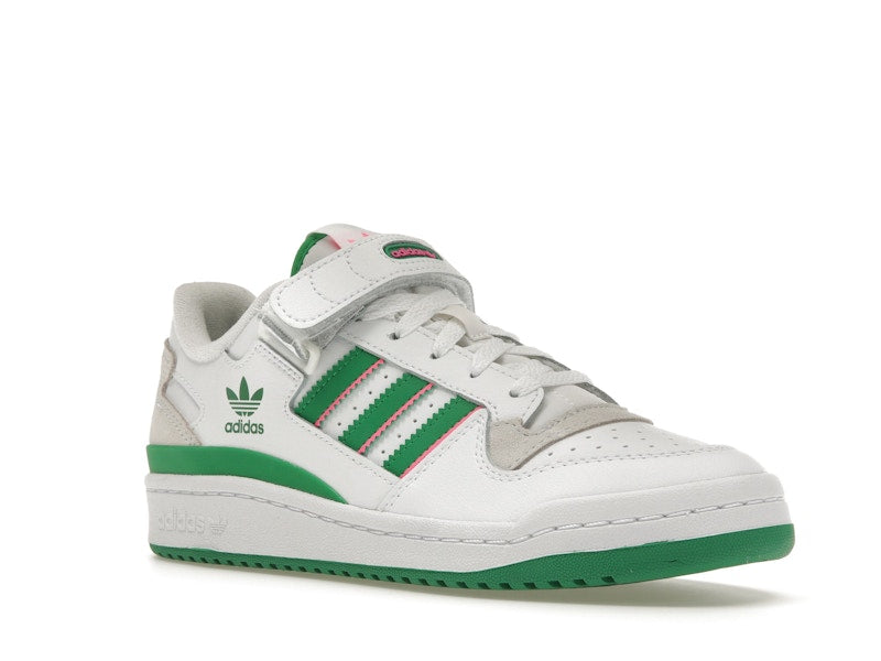 adidas Forum Low White Green Lucid Pink (Women's)