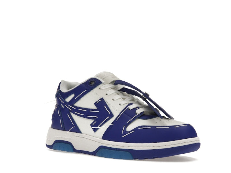 OFF-WHITE Out Of Office Sartorial Stitching White Dark Blue