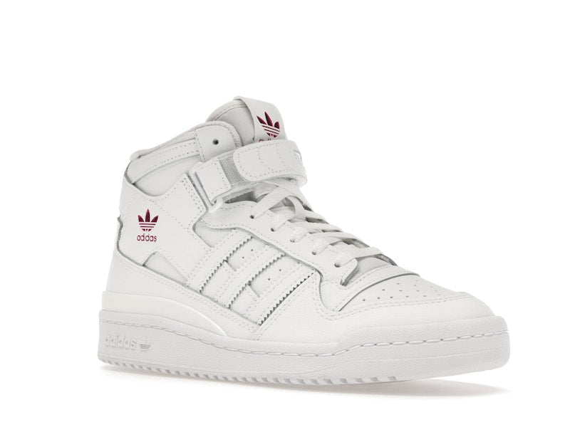 adidas Forum Mid White Shock Pink (Women's)