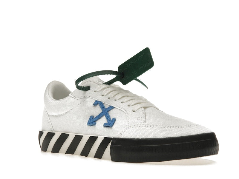 OFF-WHITE Low Vulcanized Canvas White Blue