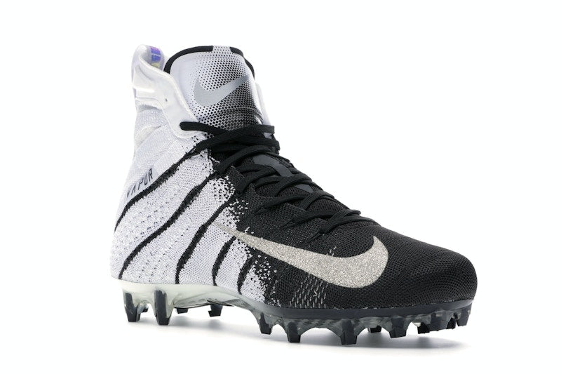Nike Vapor Untouchable 3 Elite Flyknit Black White Silver