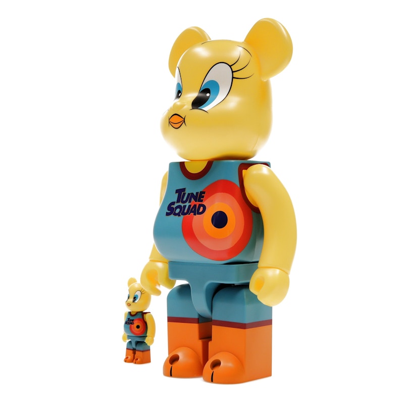 Bearbrick Space Jam: A New Legacy Tweety 100% & 400% Set