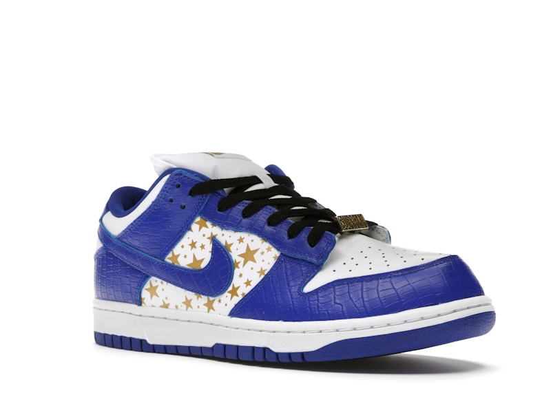 Nike SB Dunk Low Supreme Stars Hyper Royal (2021)