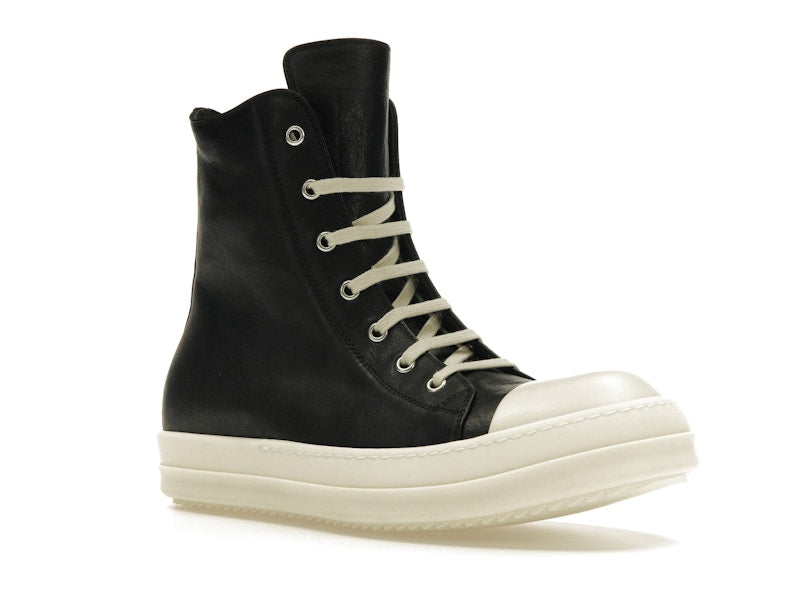 Rick Owens Lido High Sneaks Black Milk