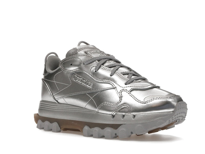 Reebok Classic Leather Cardi B Silver Metallic (Women's)