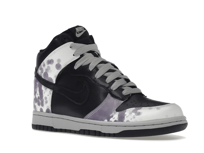 Nike Dunk High Splatter Black White Purple (Women's)