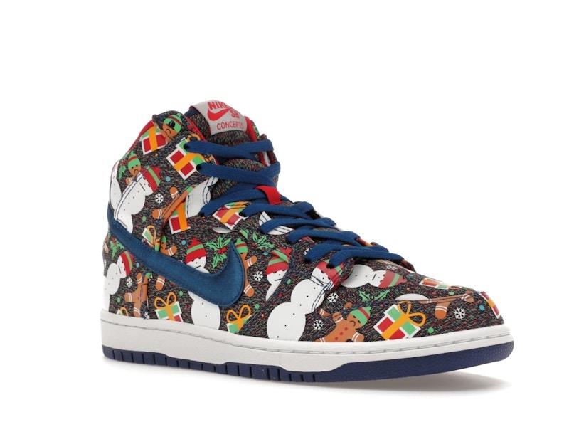 Nike SB Dunk High Concepts Ugly Christmas Sweater (Special Box) (2017)