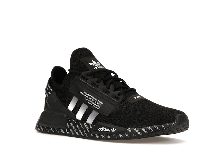adidas NMD R1 V2 Script Black