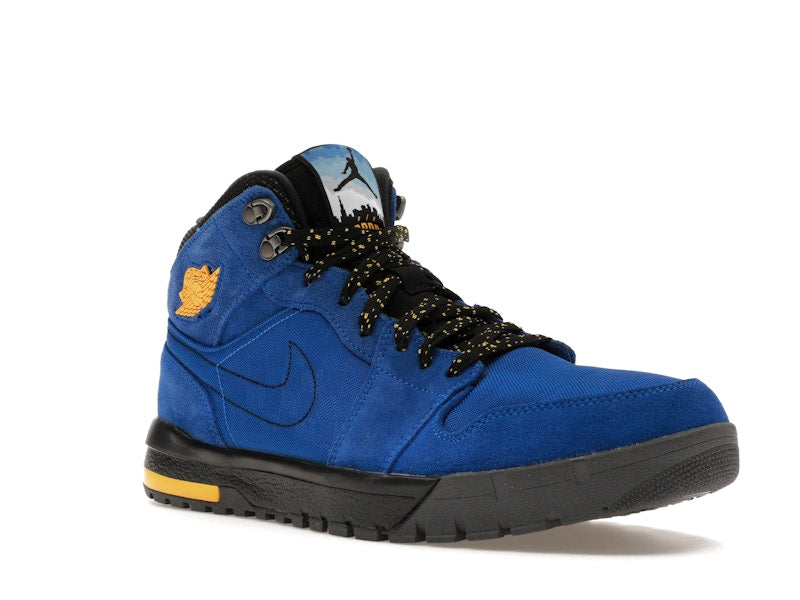 Jordan 1 Trek Game Royal Varsity Maize Black Dark Grey