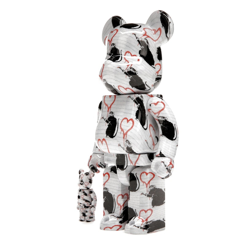 Bearbrick Love Rat 100% & 400% Set